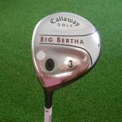 LH Callaway Big Bertha 2004 3 Fairway Wood Graph Regular Flex Condition Used