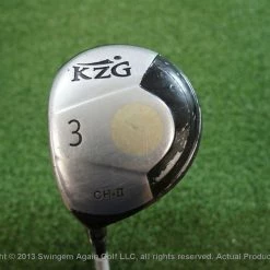 LH Kzg Ch-Ii 3 Wood Graphite Stiff Flex 71393 Used Golf