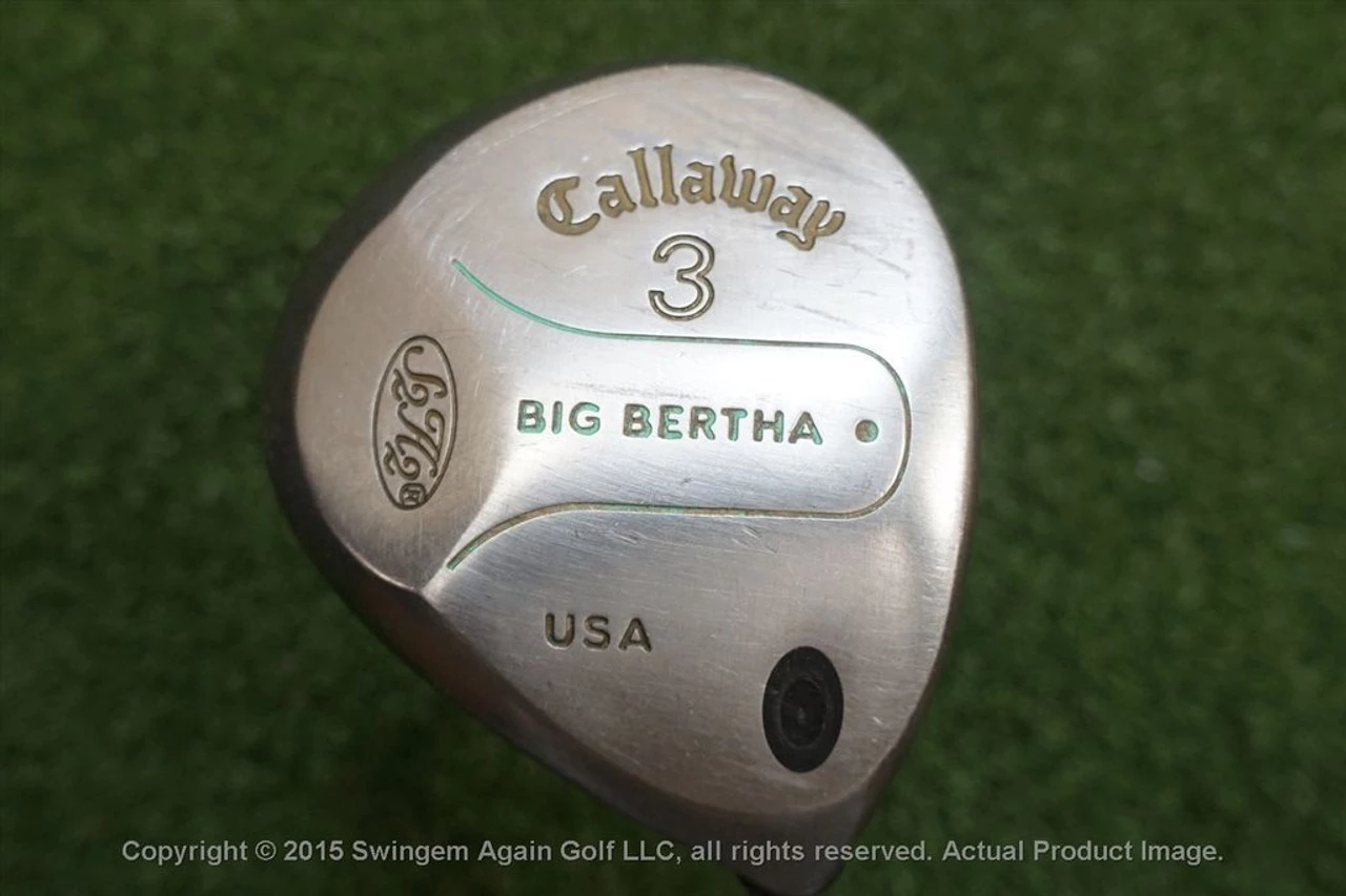 Ladies Callaway Big Bertha 3 Fairway Wood Graphite R137138 Used Golf