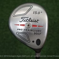 Womens Titleist 904F 15 Degree 3 Fairway Wood Ladies Flex J138038-A Used Golf