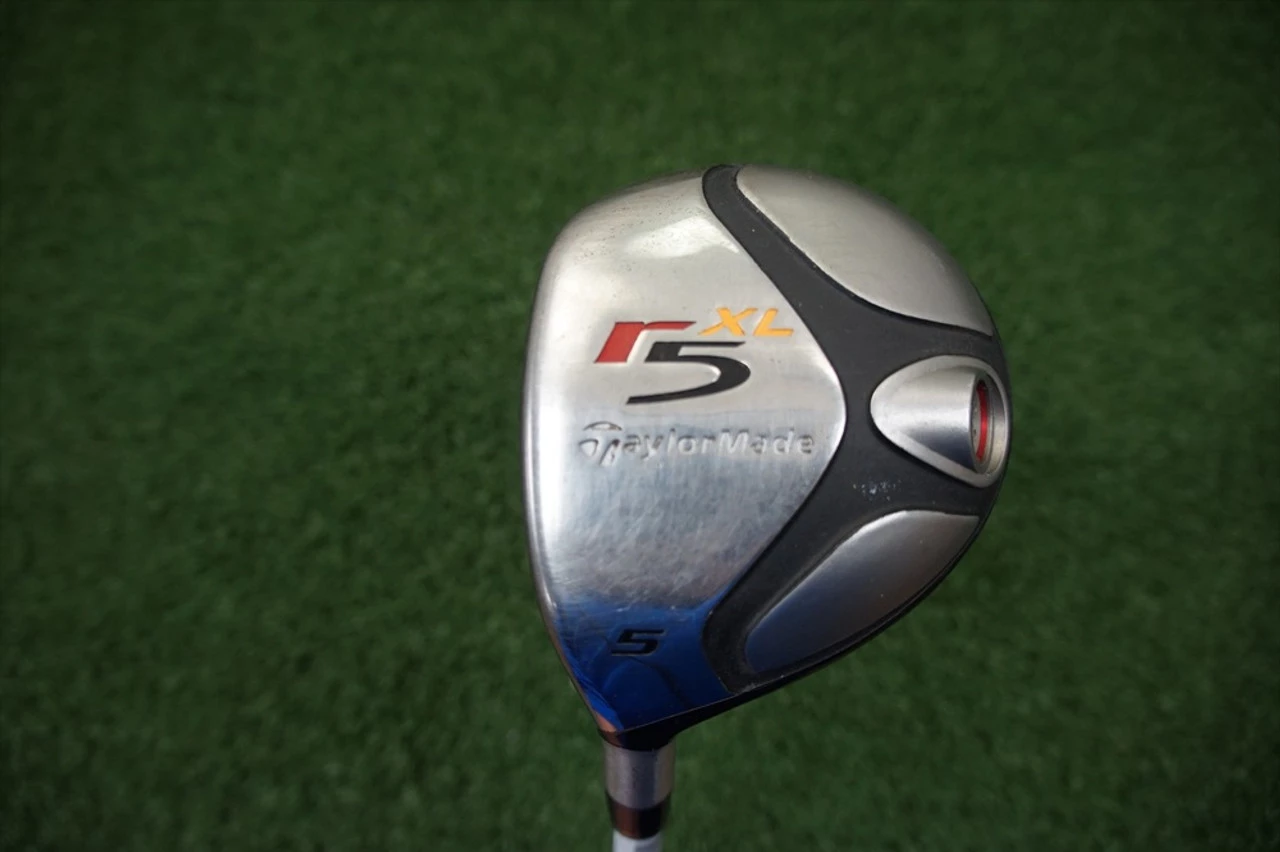 LH TaylorMade R5 XL 5 Fairway Wood Graphite Regular Flex Shaft 219257 Used