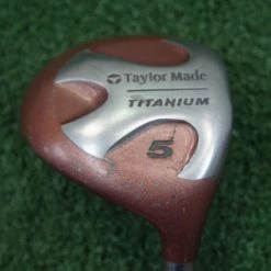 TaylorMade Burner Titanium 5 Fairway Wood Graphite Regular Flex 229898-a Used