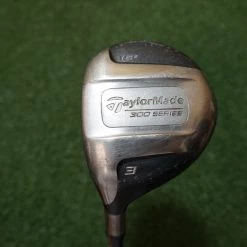 LH TaylorMade 300 Series 15 Degree 3 Fairway Wood Regular Flex 275005 Used