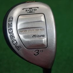 Mizuno Tzoid Forged 15 Degree 3 Fairway Wood Stiff Flex Graphite 0604747