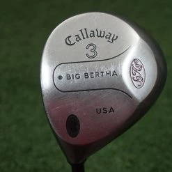 Callaway Big Bertha 3 Fairway Wood Stiff Flex Graphite 0620284 Lefty LH
