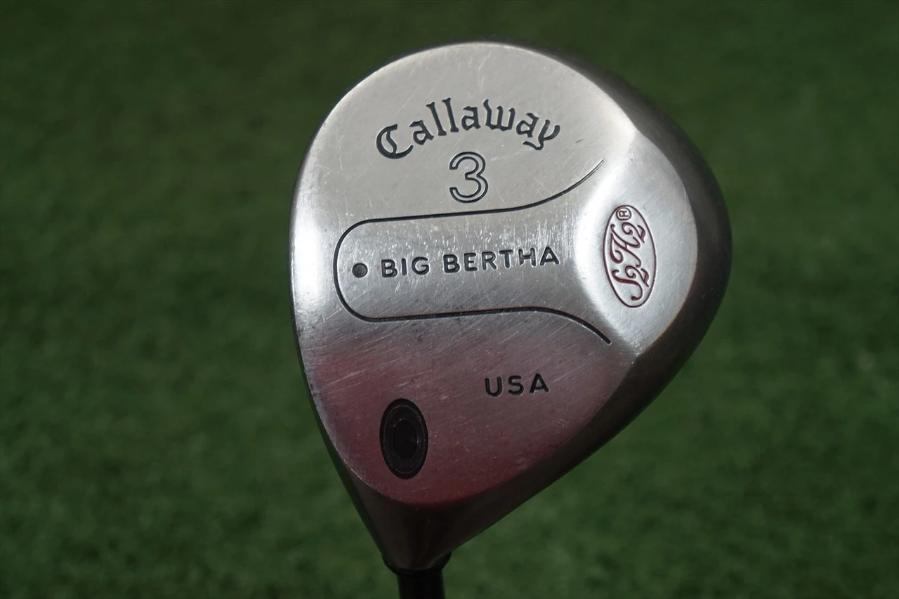 Callaway Big Bertha 3 Fairway Wood Stiff Flex Graphite 0620284 Lefty LH