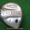 CALLAWAY BIG BERTHA 2004 3 FAIRWAY WOOD UNIFLEX FLEX STEEL 662838