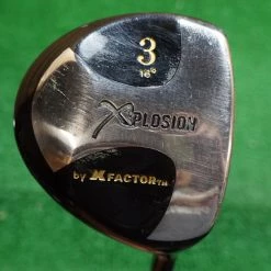 X FACTOR XPLOSION 16 DEGREE 3 Fairway WOOD SENIOR FLEX GRAPHITE 0699626