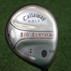 CALLAWAY BIG BERTHA 2004 DEGREE 4 Fairway WOOD UNIFLEX FLEX STEEL 0702733