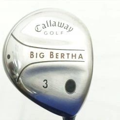 CALLAWAY BIG BERTHA 2004 DEGREE 3 FAIRWAY WOOD FLEX BIG BERTHA STEEL 0722851