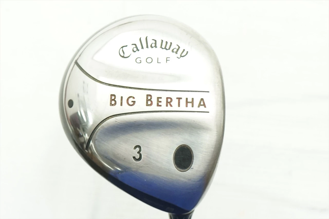 CALLAWAY BIG BERTHA 2004 DEGREE 3 FAIRWAY WOOD FLEX BIG BERTHA STEEL 0722851