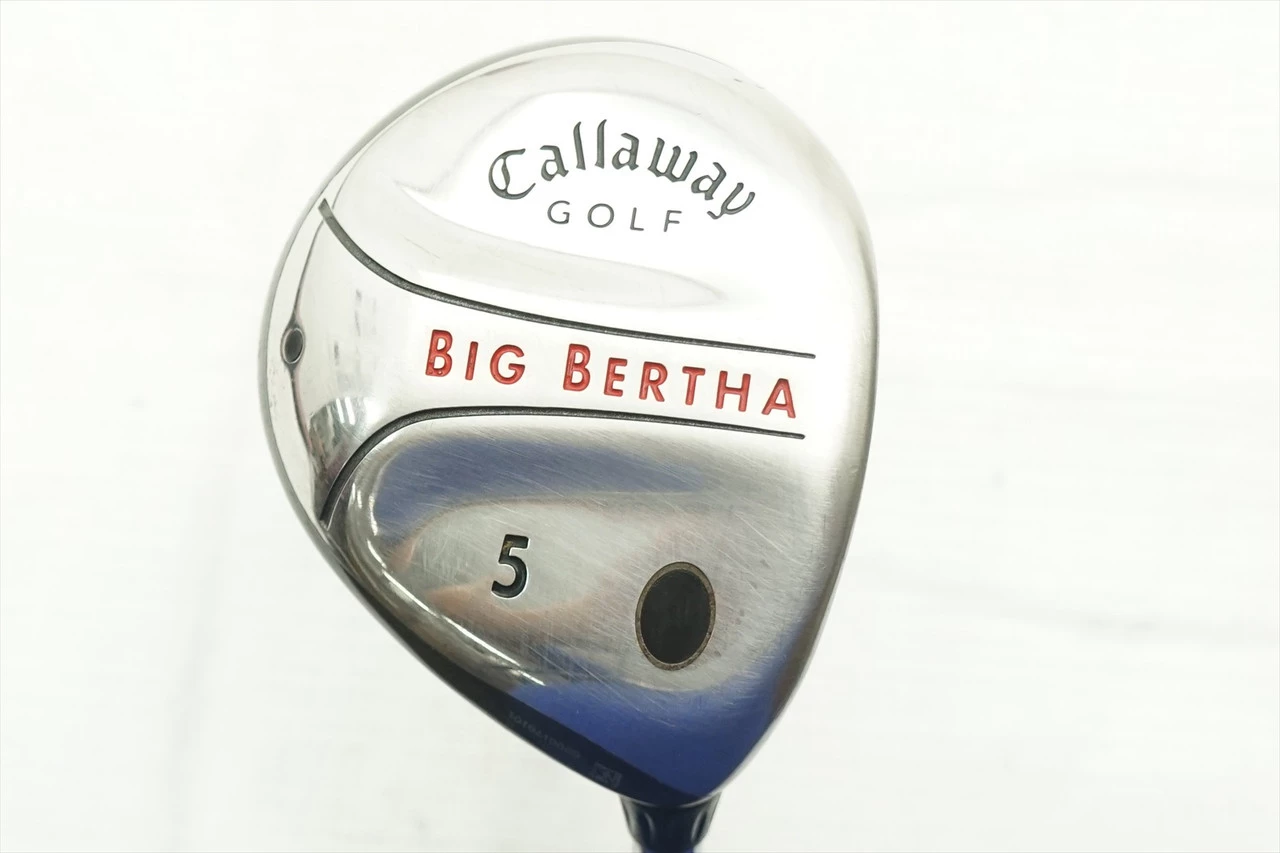 CALLAWAY BIG BERTHA 2004 DEGREE 5 FAIRWAY WOOD FLEX BIG BERTHA STEEL 0722852