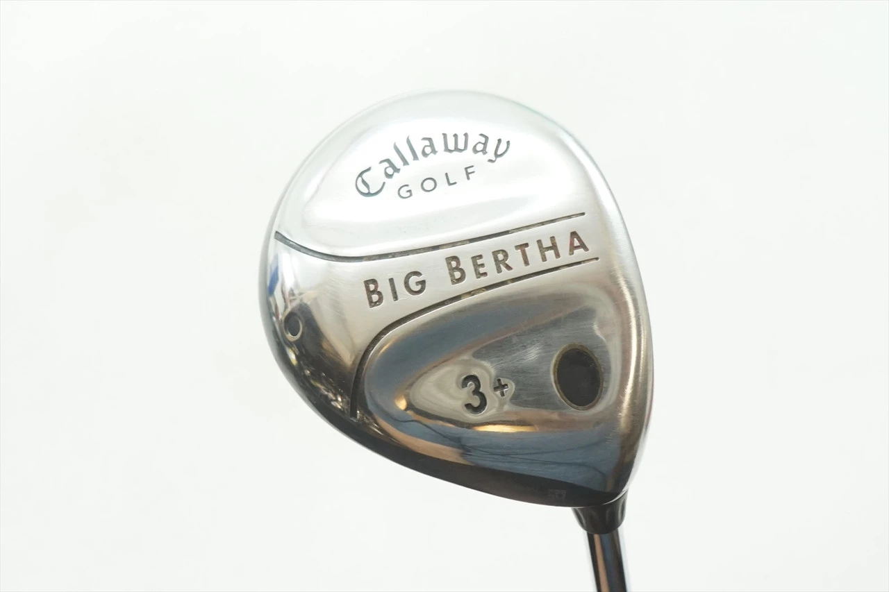 CALLAWAY BIG BERTHA 2004 DEGREE 3+FAIRWAY WOOD UNIFLEX FLEX STEEL 0750368