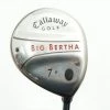 CALLAWAY BIG BERTHA 2004 DEGREE 7+ FAIRWAY WOOD FLEX STEEL 0753808