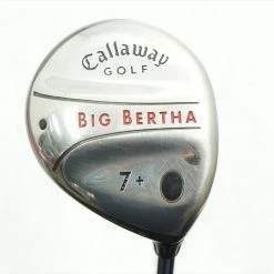 CALLAWAY BIG BERTHA 2004 DEGREE 7+ FAIRWAY WOOD FLEX STEEL 0753808