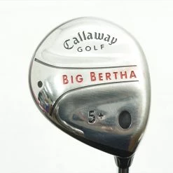 CALLAWAY BIG BERTHA 2004 DEGREE 5+ FAIRWAY WOOD FLEX STEEL 0753814