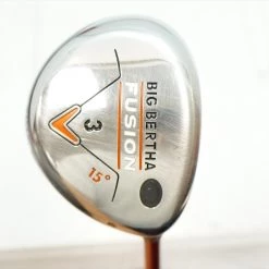 Callaway Big Bertha Fusion 15 Degree 3 Fairway Wood Stiff Flex Graphite 0829562