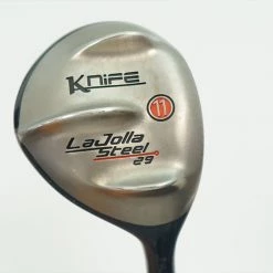 La Jolla Knife 29° #11 Fairway Wood Stiff Flex Stock Shaft 0915798 Good