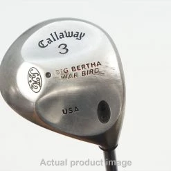 Callaway Big Bertha Warbird 15° 3 Fairway Wood Regular Flex Rch 90 1004109 Good