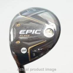 New Callaway Epic Flash Star 15° 3 Fairway Wood Senior Flex 1004390 Left Hand Lh