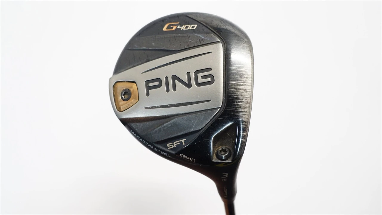 Ping G400 Sft 16° 3 Fairway Wood Senior Flex Atmos 1004455 Good