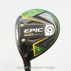 Callaway Epic Flash 15° 3 Fairway Wood Regular Evenflow 1004457 Left Hand Lh
