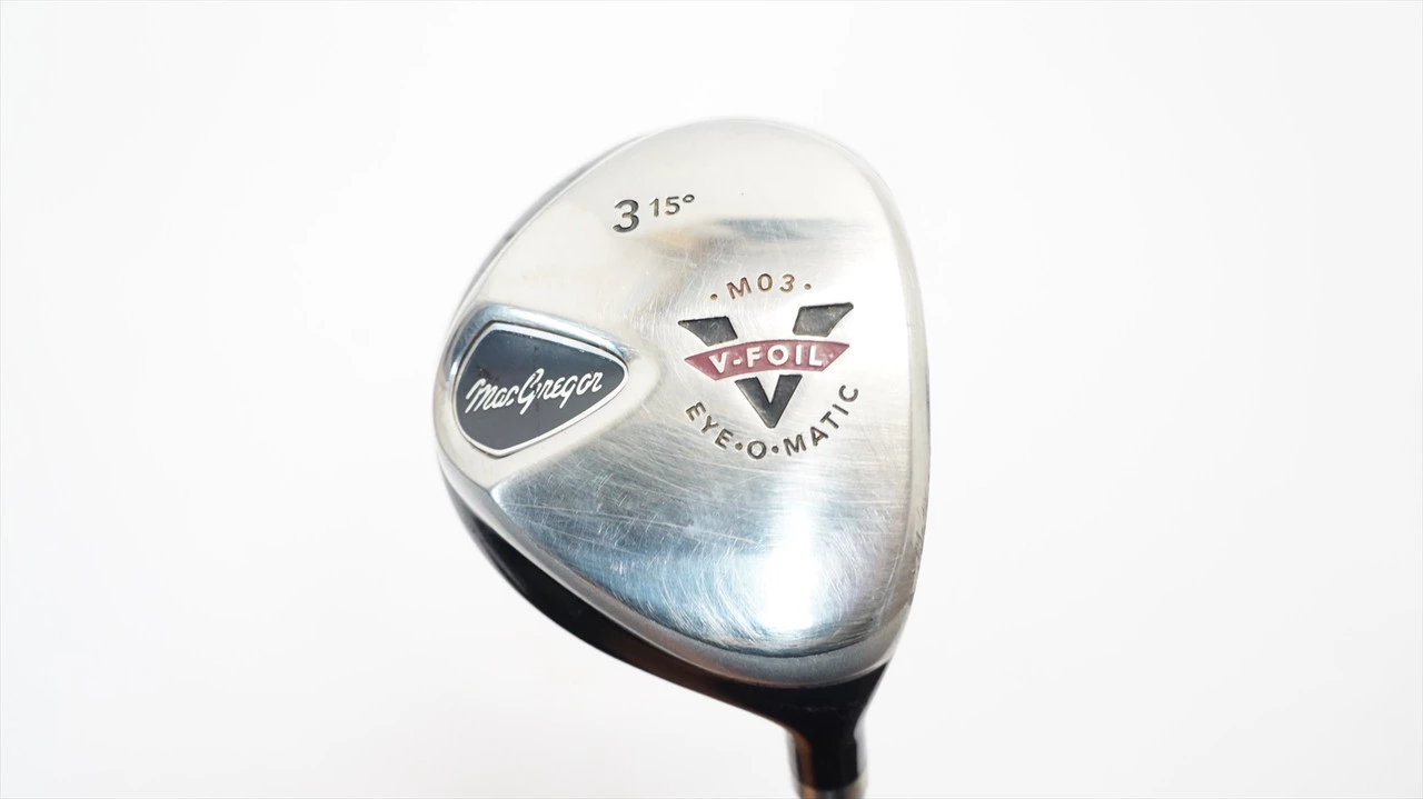Macgregor V-Foil Eye-O-Matic 15° 3 Fairway Wood Stiff Flex Ys-6.1 1005836 Fair