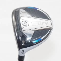 Taylormade Sim 15° 3 Fairway Wood Stiff Flex Diamana 1008089 Mint Left Hand Lh