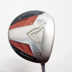 Callaway Diablo Octane 15° 3 Fairway Wood Stiff Flex Stock Shaft 1008659 Fair