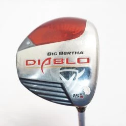 Callaway Big Bertha Diablo 15° 3 Fairway Wood Stiff Flex Stock Shaft 1009464