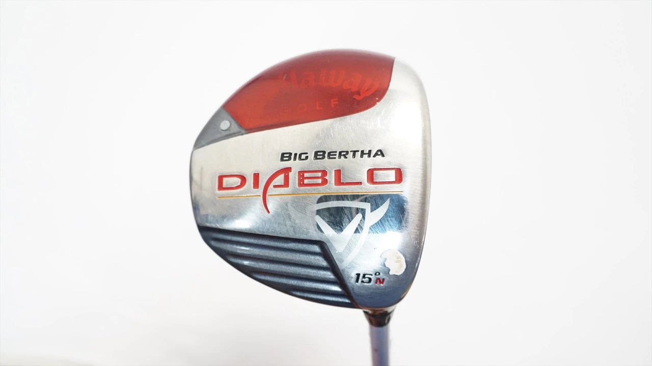 Callaway Big Bertha Diablo 15° 3 Fairway Wood Stiff Flex Stock Shaft 1009464