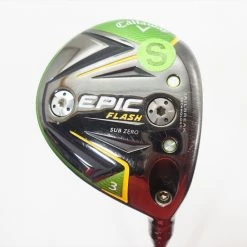 Callaway Epic Flash Sub Zero 15° 3 Fairway Wood Stiff Flex Tensei 1009819 Good