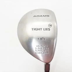 Adams Tight Lies 16° 3 Fairway Wood Regular Flex Stock Shaft 1009999 Good