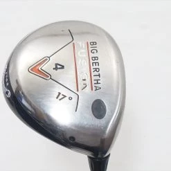 Callaway Big Bertha Fusion 17° 4 Fairway Wood Stiff Flex Aldila Nv 1012499 Good