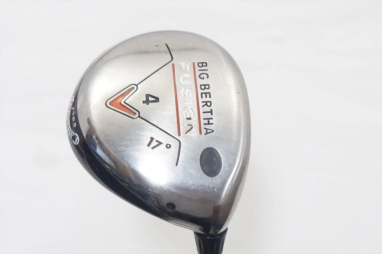 Callaway Big Bertha Fusion 17° 4 Fairway Wood Stiff Flex Aldila Nv 1012499 Good
