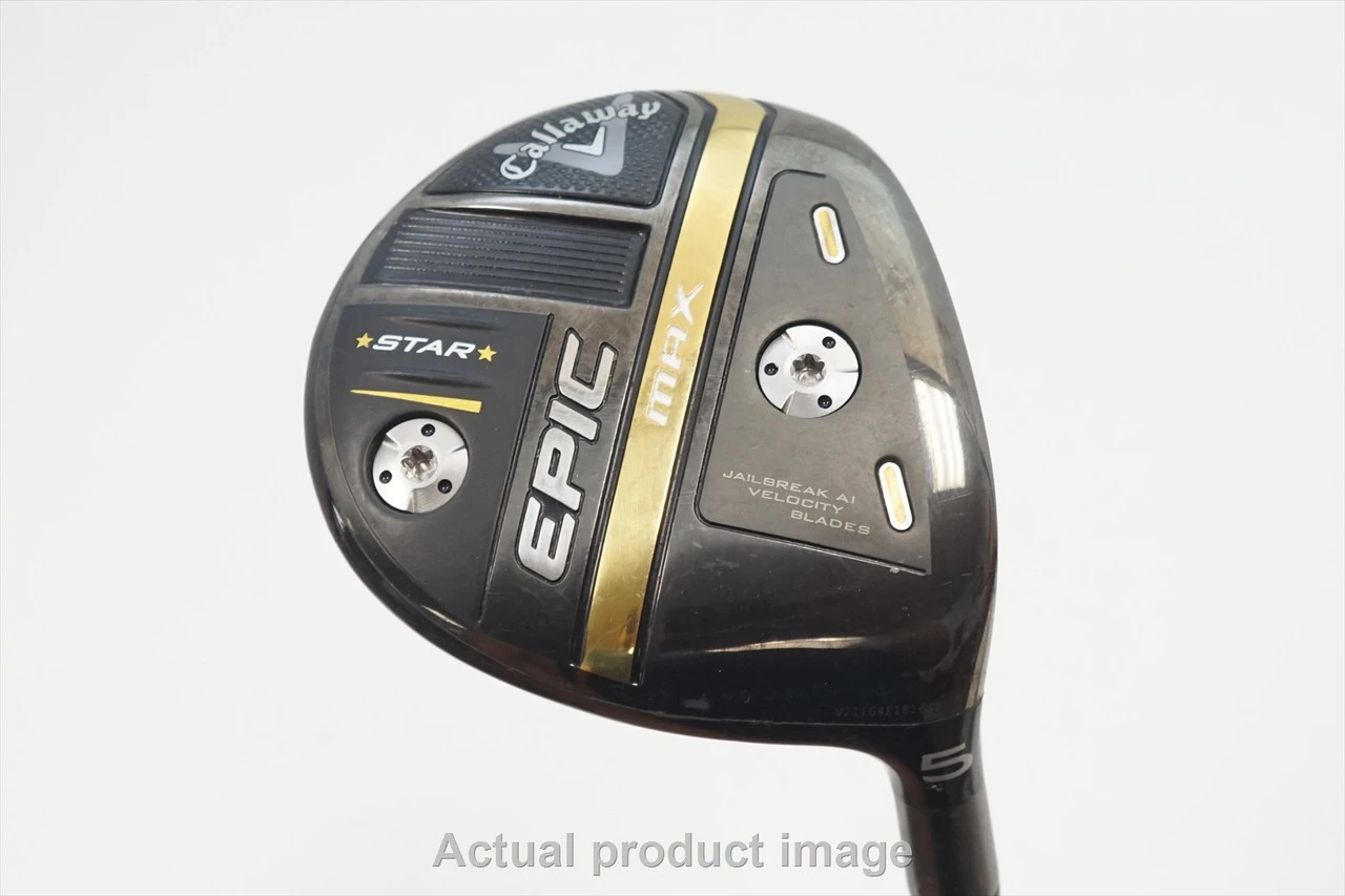 Callaway Epic Max Star 5 Fairway Wood Regular Flex Attas 1014224 Excellent