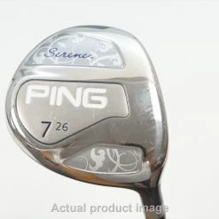 Ping Serene 26° 7 Fairway Wood Ladies Flex Ult 210 1014497 Excellent