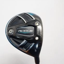 Callaway Rogue 15° 3 Fairway Wood Extra Stiff Flex Fujikura Vista Pro 75 1015567