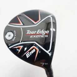 Tour Edge Exotics E722 21° 7 Fairway Wood Stiff Flex Ventus 1017435 Excellent