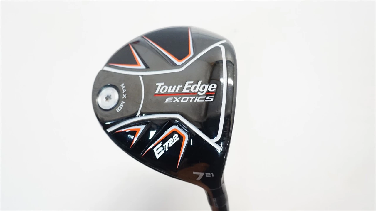 Tour Edge Exotics E722 21° 7 Fairway Wood Stiff Flex Ventus 1017435 Excellent