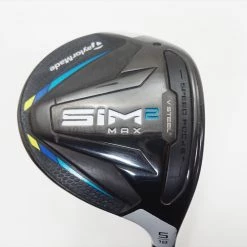 Taylormade Sim 2 Max 18° 5 Fairway Wood Stiff Flex Fujikura Pro 2.0 1017990 Good
